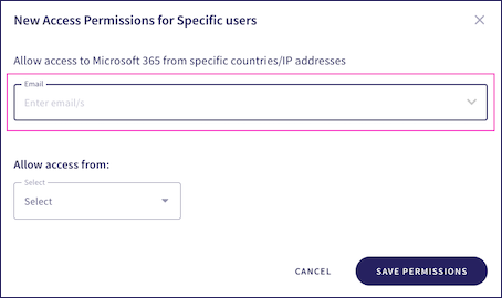 Access permissions Access permissions
